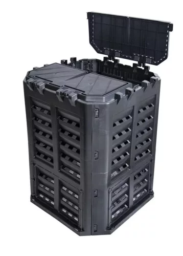 Komposztáló ECO Multi 360 l, fekete, PE