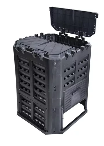 Komposztáló ECO Multi 360 l, fekete, PE