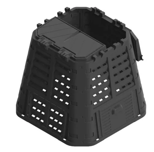 Komposztáló ECO Multi 480 l, fekete, PE
