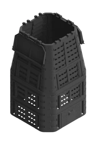 Komposztáló Patrol ECO Multi 880 lit, fekete, PE