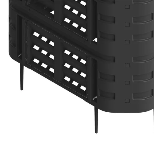Komposztáló Patrol ECO Multi 880 lit, fekete, PE