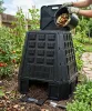 Komposztáló EVOBLACK, 630 l, fekete