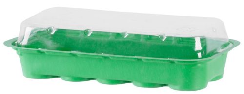 Mini melegágy 10 kókusz pellettel, 26 x 12,5 x 4 cm