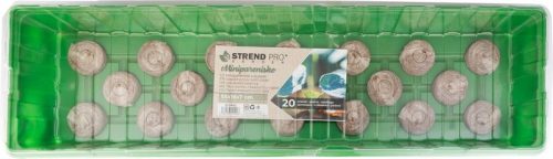 Mini melegágy Strend Pro, Herrison MG-028, 20 kókusz pellettel, 55 x 16 x 7 cm