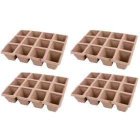   Palántázó Strend Pro Herrison P1002, papír, 12 palánta, csomag. 4 db, 21 x 17 x 4,5 cm