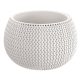 Virágcserép SPLOFY Bowl 290 x 195 mm, fehér