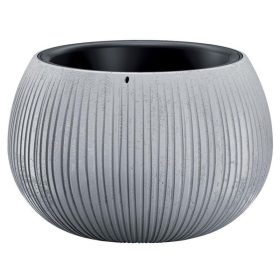 Virágcserép BETON Bowl, 290/190 x 200 mm, szürke