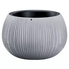 Virágcserép BETON Bowl, 290/190 x 200 mm, szürke