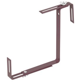   Akasztó Strend Pro, barna, fém tartó doboz virágcseréphez, csomag. 2 db