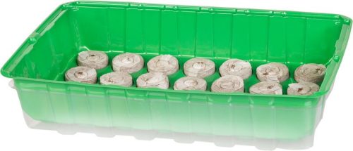 Mini melegágy 28 kókusz pellettel, 36 x 22 x 7 cm