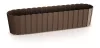 Virágcserép BOARDEE Case 587 x 144 x 130 mm, barna