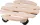 Állvány Strend Pro, 30x7 cm, virágcserép alá, kerekeken, csúszó, állvány, max. 50 kg, fa, kerek