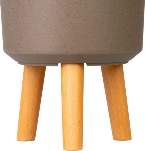 Virágcserép Strend pro, kávépor színű, 20x20x26 cm