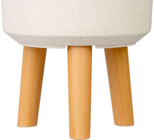 Virágcserép Strend pro, White Weath Finish színű, 20x20x26 cm