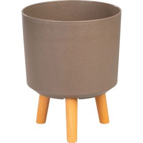 Virágcserép Strend pro, kávépor színű, 24,5x24,5x31 cm