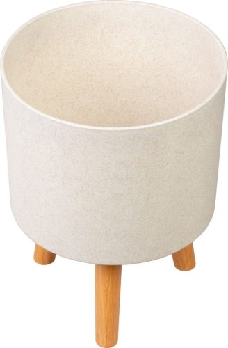 Virágcserép Strend pro, White Weath Finish színű, 24,5x24,5x31 cm