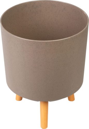 Virágcserép Strend pro, kávépor színű, 30x30x37 cm