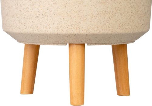 Virágcserép Strend pro, Bambuszszál színű, 30x30x37 cm