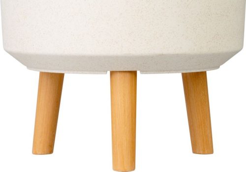 Virágcserép Strend pro, White Weath Finish színű, 30x30x37 cm