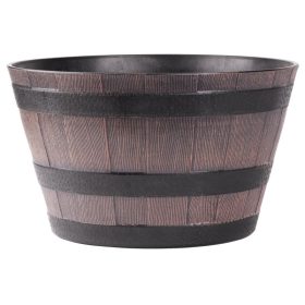   Virágcserép Strend Pro, Woodeff, 39 x 28 cm, tíkfa, láda, fa hatás