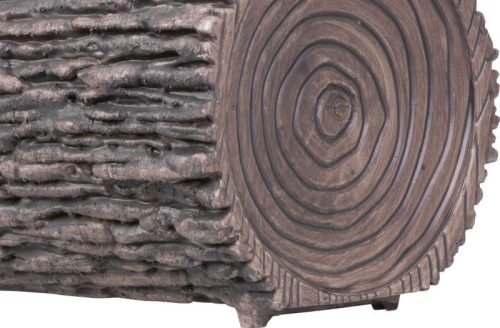 Strend Pro Woodeff cserép, dió, 22 x 35 cm, láda, törzs, fa hatás