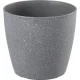 Virágcserép Strend Pro Stone, 23x20,5 cm, szürke, kő hatású