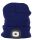 Strend Pro Albacore kék gyerek sapka L, 4x SMD LED, USB töltés