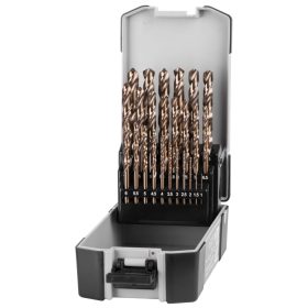 Fúrókészlet Strend Pro M2, fémbe, 25 részes