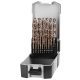 Fúrókészlet Strend Pro M2, fémbe, 25 részes