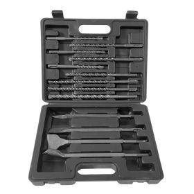 Fúró és véső készlet Strend Pro SD047, 13 db