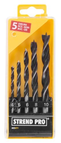 Fúrókészlet Strend Pro WD071, 5 részes