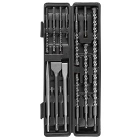 Fúró és véső készlet Strend Pro SD043, 12 db