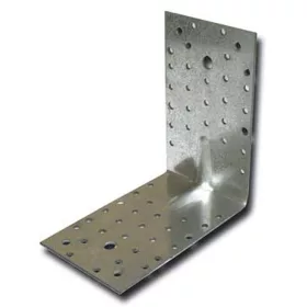   Derékszög MA1173, 130 x 130 x 100/2,5 mm, Zn, (konzol), megerősített