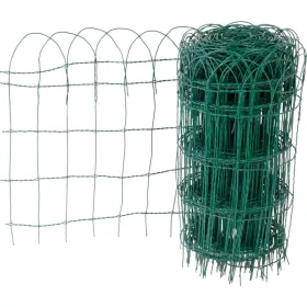 Dekoratív drótkerítés - 65 cm, zöld, 25m