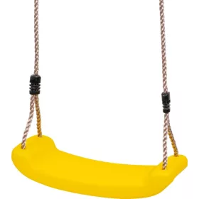   Hinta LEQ ABELLA, 43 x 17 x 8,5 cm, sárga műanyag gyerek hinta