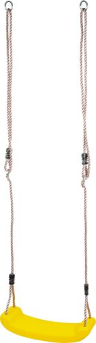 Hinta LEQ ABELLA, 43 x 17 x 8,5 cm, sárga műanyag gyerek hinta