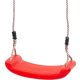 Hinta LEQ ABELLA, 43 x 17 x 8,5 cm, piros műanyag gyerek hinta