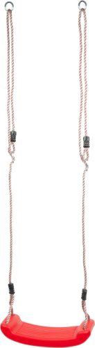 Hinta LEQ ABELLA, 43 x 17 x 8,5 cm, piros műanyag gyerek hinta