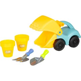 Homokozó játék szett markolóval, 5 részes