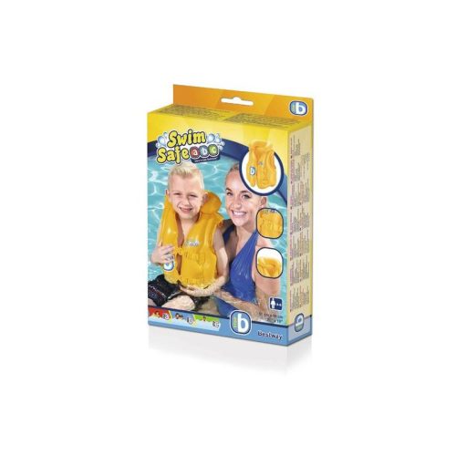 Mellény Bestway® 32034 Swim Safe, B Step, gyermek, 51 x 46 cm, felfújható