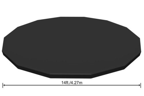 Bestway® FlowClear™ 58248 ponyva, fekete, medence, 4,27 m