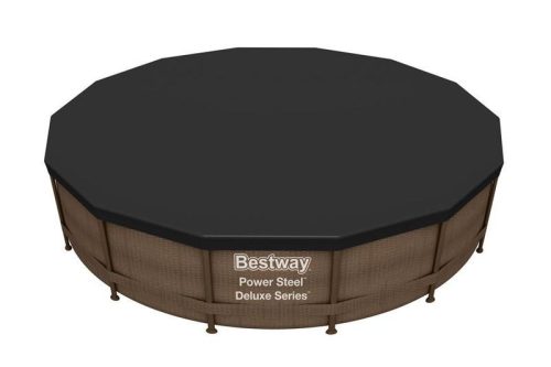 Bestway® FlowClear™ 58248 ponyva, fekete, medence, 4,27 m