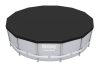 Bestway® FlowClear™ 58248 ponyva, fekete, medence, 4,27 m