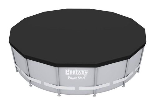 Bestway® FlowClear™ 58248 ponyva, fekete, medence, 4,27 m