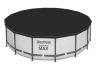 Bestway® FlowClear™ 58249 ponyva, fekete, medence, 4,88 m