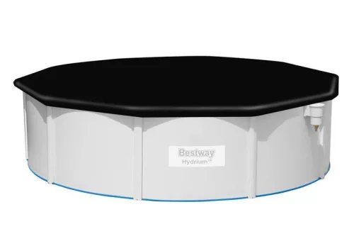Bestway® FlowClear™ 58249 ponyva, fekete, medence, 4,88 m