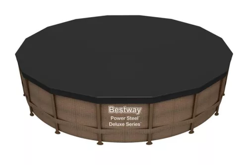 Bestway® FlowClear™ 58249 ponyva, fekete, medence, 4,88 m