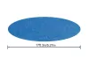 Bestway® FlowClear™ 58173 ponyva, napelemes, medence, 5,49 m