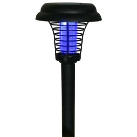   Lámpa Strend Pro MOKI 57, rovarriasztó napelemes lámpa, UV LED, 13 x 42 cm, AA