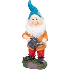 MagicHome dekoráció, Törpe, polirezin, 12,5x12x30 cm